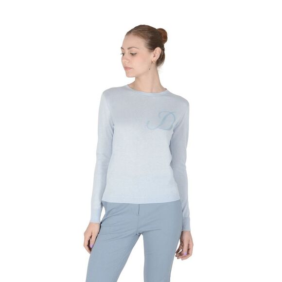 Dee Ocleppo Cashmere Jumper Crew Neck Light Blue Women Sky blue Sweaters - Picture 3 of 7